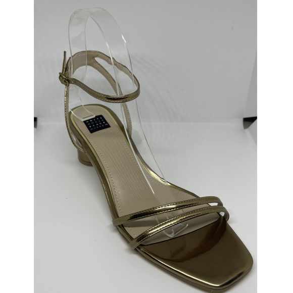 WHITE HOUSE BLACK MARKET Cindy Bronze Strappy Sandal - Picture 7 of 15